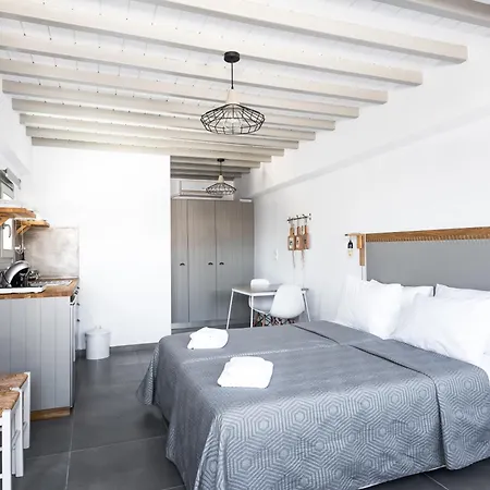 Apartment White And Grey Mykonos Town