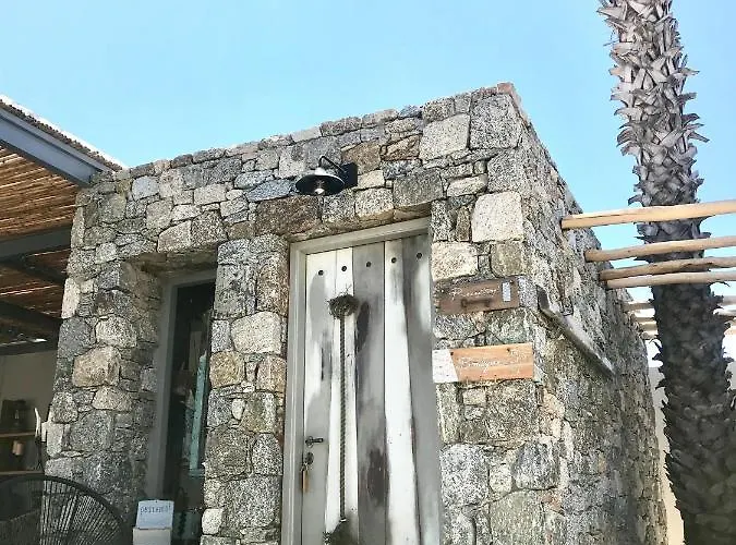 White And Grey Apartment Mykonos Town